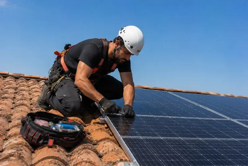 Maintenance et monitoring de panneaux solaires à Sainte-Eulalie-en-Royans