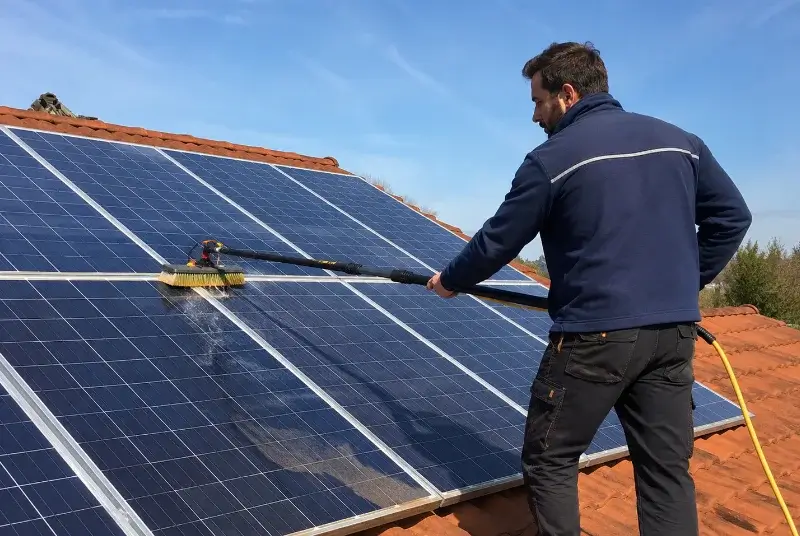 Nettoyage et entretien de panneaux solaires à Sainte-Eulalie-en-Royans